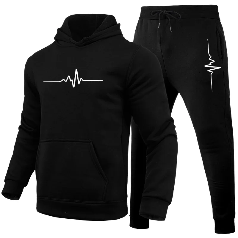 Joggers Pants - Tuta sportiva con felpa e pantaloni