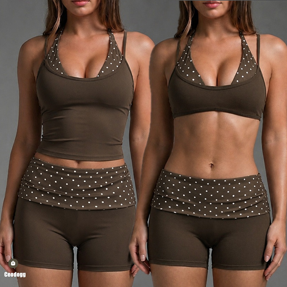 Running Belt - Reggiseno sportivo da yoga con spalline