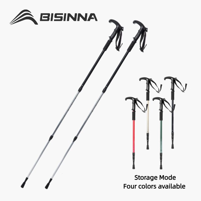 Trekking Pole Carbon - BISINNA 2 bastoni da passeggio con