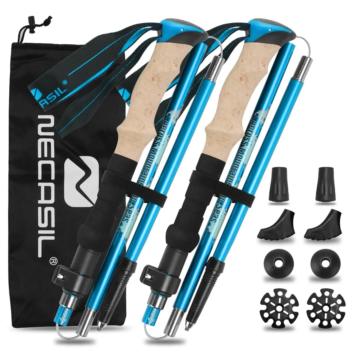 Set di 2 Bastoncini da Trekkin - Trekking Pole Carbon recensione e prezzo