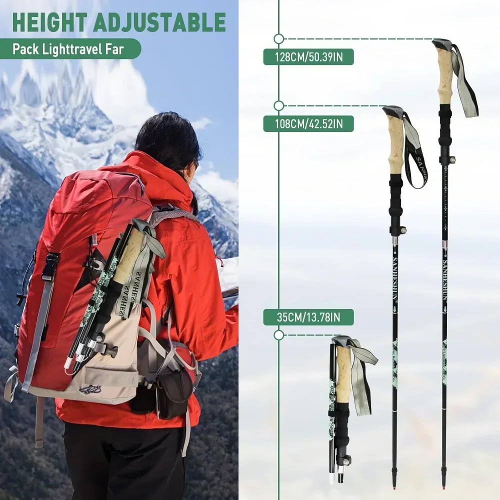 Set di 2 Bastoncini da Trekkin - Trekking Pole Carbon recensione e prezzo