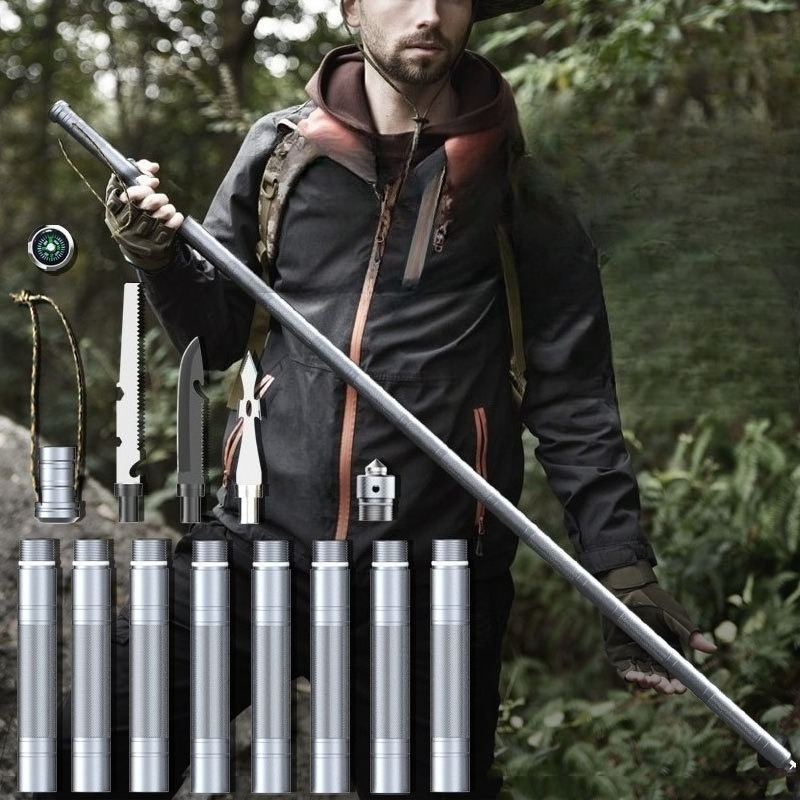 Bastone da Trekking Multifunzi - Trekking Pole Carbon recensione e prezzo