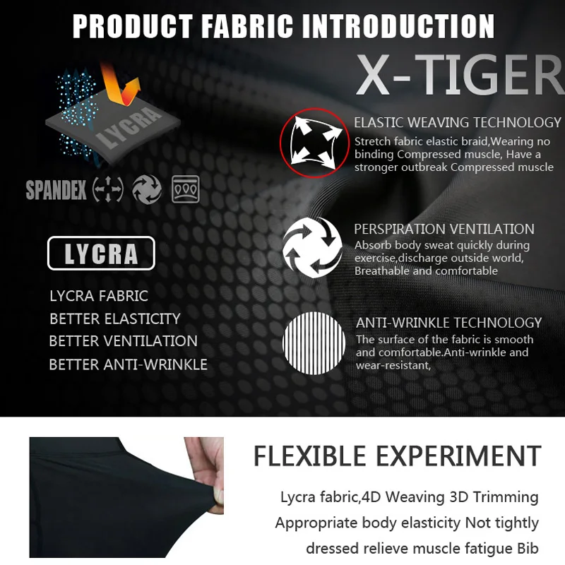X-Tiger ciclismo bavaglini pan - Race Bib recensione e prezzo