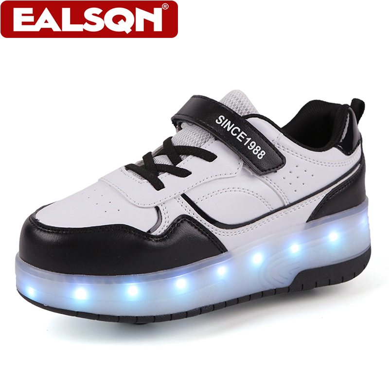 Nuovi Pattini a Rotelle LED pe - Running Shoes Men recensione e prezzo
